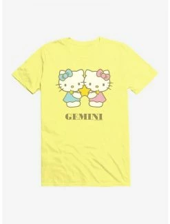 Wholesale 🎁 Hello Kitty Star Sign Gemini T-Shirt ⭐ -Hello Kitty Sales Shop 18187926 hi