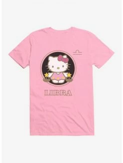 Flash Sale 😀 Hello Kitty Star Sign Libra Stencil T-Shirt ⌛ -Hello Kitty Sales Shop 18187992 hi