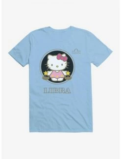 Flash Sale 😀 Hello Kitty Star Sign Libra Stencil T-Shirt ⌛ -Hello Kitty Sales Shop 18188045 hi