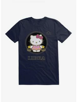 Flash Sale 😀 Hello Kitty Star Sign Libra Stencil T-Shirt ⌛ -Hello Kitty Sales Shop 18188064 hi