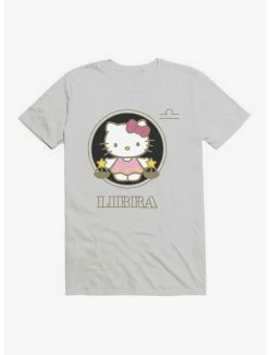 Flash Sale 😀 Hello Kitty Star Sign Libra Stencil T-Shirt ⌛