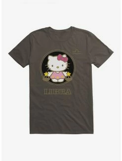 Flash Sale 😀 Hello Kitty Star Sign Libra Stencil T-Shirt ⌛ -Hello Kitty Sales Shop 18188117 hi