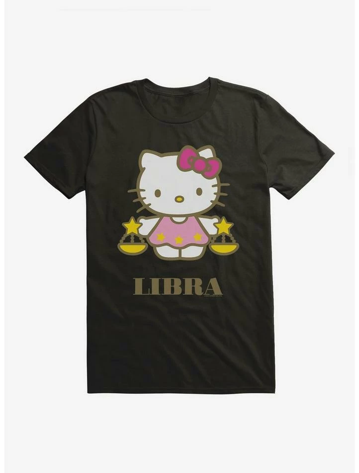 Best Pirce 🥰 Hello Kitty Star Sign Libra T-Shirt 🔥 2 Best Pirce 🥰 Hello Kitty Star Sign Libra T-Shirt 🔥 - Image 2