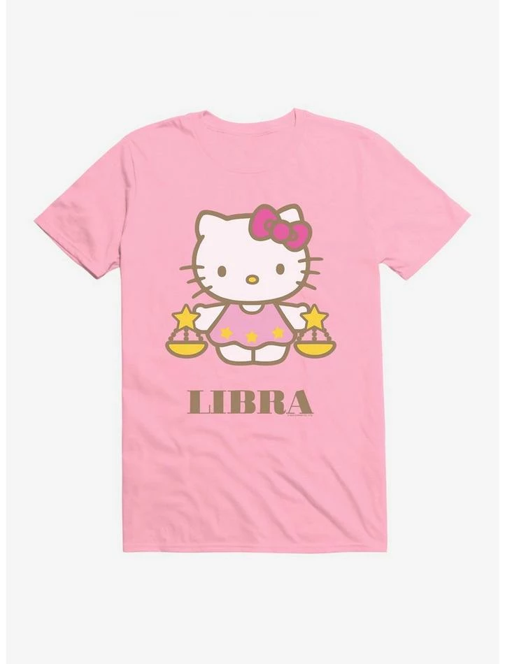Best Pirce 🥰 Hello Kitty Star Sign Libra T-Shirt 🔥 4 Best Pirce 🥰 Hello Kitty Star Sign Libra T-Shirt 🔥 - Image 4