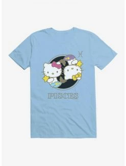 Best Pirce 🎉 Hello Kitty Star Sign Pisces Stencil T-Shirt 🎁 -Hello Kitty Sales Shop 18188478 hi