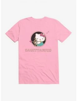 New 💯 Hello Kitty Star Sign Sagittarius Stencil T-Shirt ❤️ -Hello Kitty Sales Shop 18188639 hi