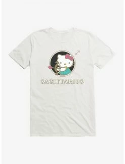 New 💯 Hello Kitty Star Sign Sagittarius Stencil T-Shirt ❤️ -Hello Kitty Sales Shop 18188784 hi