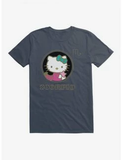 New ⭐ Hello Kitty Star Sign Scorpio Stencil T-Shirt 🥰 -Hello Kitty Sales Shop 18188892 hi