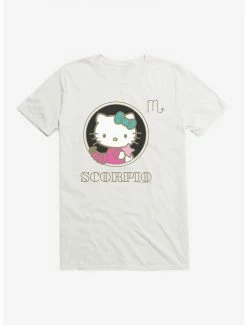 New ⭐ Hello Kitty Star Sign Scorpio Stencil T-Shirt 🥰 -Hello Kitty Sales Shop 18189000 hi