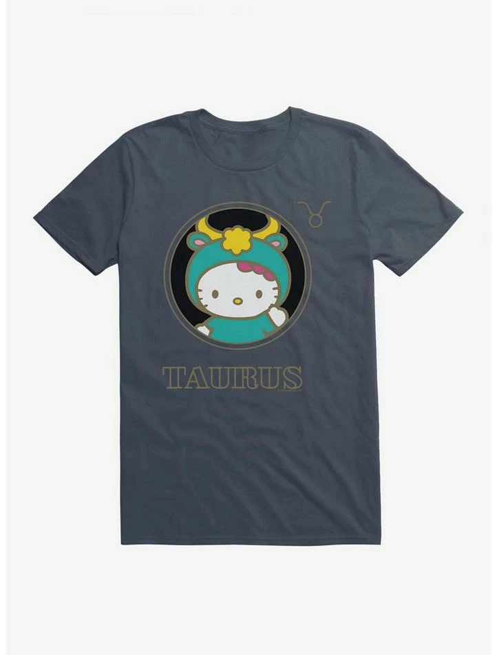 Best Sale 🎉 Hello Kitty Star Sign Taurus Stencil T-Shirt 👍 6 Best Sale 🎉 Hello Kitty Star Sign Taurus Stencil T-Shirt 👍 - Image 6