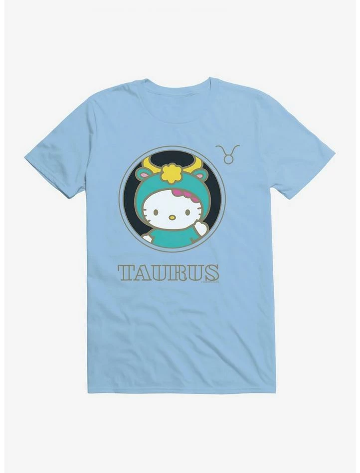 Best Sale 🎉 Hello Kitty Star Sign Taurus Stencil T-Shirt 👍 7 Best Sale 🎉 Hello Kitty Star Sign Taurus Stencil T-Shirt 👍 - Image 7