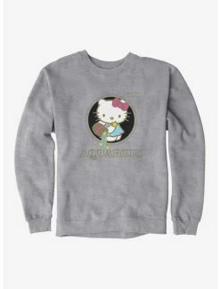 Buy 🌟 Hello Kitty Star Sign Aquarius Stencil Sweatshirt 😍 -Hello Kitty Sales Shop 18189509 hi