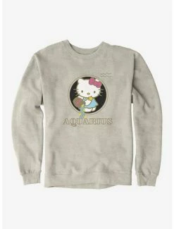 Buy 🌟 Hello Kitty Star Sign Aquarius Stencil Sweatshirt 😍 -Hello Kitty Sales Shop 18189523 hi