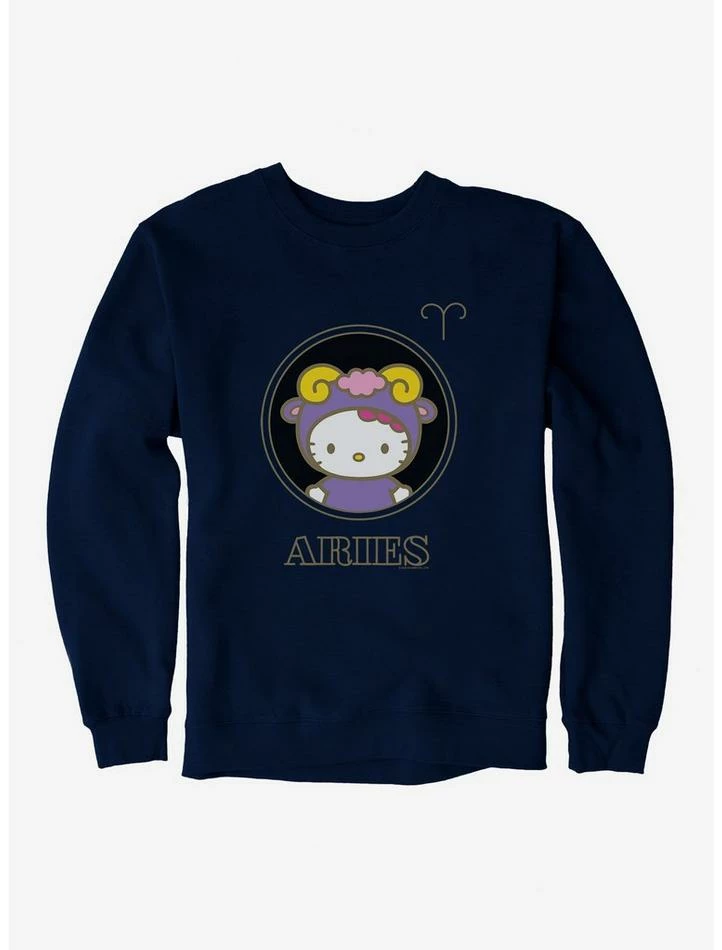 Best Sale ✨ Hello Kitty Star Sign Aries Stencil Sweatshirt ✔️ 5 Best Sale ✨ Hello Kitty Star Sign Aries Stencil Sweatshirt ✔️ - Image 5