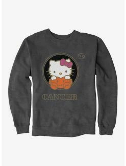Coupon 👍 Hello Kitty Star Sign Cancer Stencil Sweatshirt ⌛