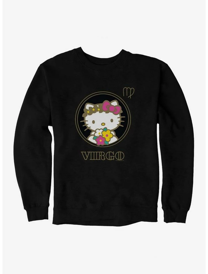Hot Sale 😉 Hello Kitty Star Sign Capricorn Stencil Sweatshirt 🎁 2 Hot Sale 😉 Hello Kitty Star Sign Capricorn Stencil Sweatshirt 🎁 - Image 2
