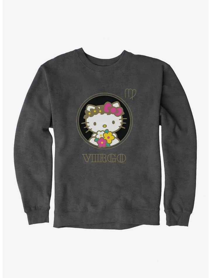 Hot Sale 😉 Hello Kitty Star Sign Capricorn Stencil Sweatshirt 🎁 3 Hot Sale 😉 Hello Kitty Star Sign Capricorn Stencil Sweatshirt 🎁 - Image 3