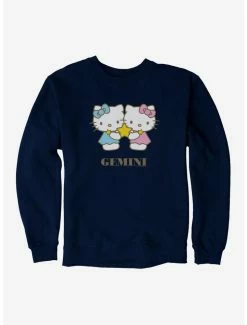 Discount ⌛ Hello Kitty Star Sign Gemini Sweatshirt 👏 -Hello Kitty Sales Shop 18189761 hi