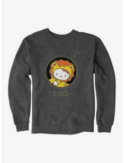 Budget 🤩 Hello Kitty Star Sign Leo Stencil Sweatshirt 🔔 -Hello Kitty Sales Shop 18189852 hi