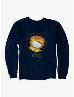 Budget 🤩 Hello Kitty Star Sign Leo Stencil Sweatshirt 🔔 -Hello Kitty Sales Shop 18189866 hi