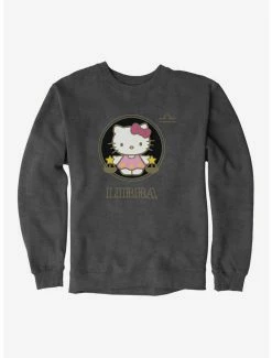 Outlet 🔔 Hello Kitty Star Sign Libra Stencil Sweatshirt 👍 -Hello Kitty Sales Shop 18189922 hi