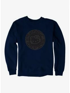 Discount ⌛ Hello Kitty Star Sign Map Sweatshirt 🛒 -Hello Kitty Sales Shop 18190006 hi