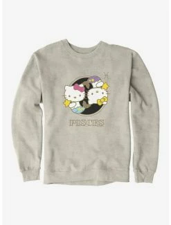 Outlet ⭐ Hello Kitty Star Sign Pisces Stencil Sweatshirt ❤️ -Hello Kitty Sales Shop 18190083 hi