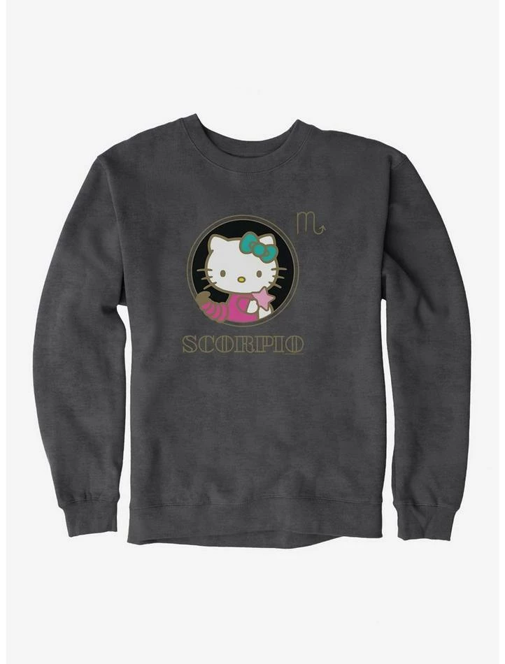 Outlet 🌟 Hello Kitty Star Sign Scorpio Stencil Sweatshirt 💯 3 Outlet 🌟 Hello Kitty Star Sign Scorpio Stencil Sweatshirt 💯 - Image 3