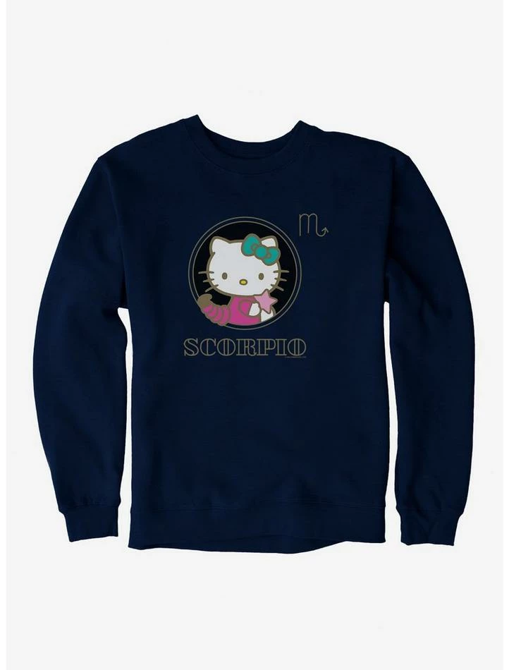 Outlet 🌟 Hello Kitty Star Sign Scorpio Stencil Sweatshirt 💯 5 Outlet 🌟 Hello Kitty Star Sign Scorpio Stencil Sweatshirt 💯 - Image 5