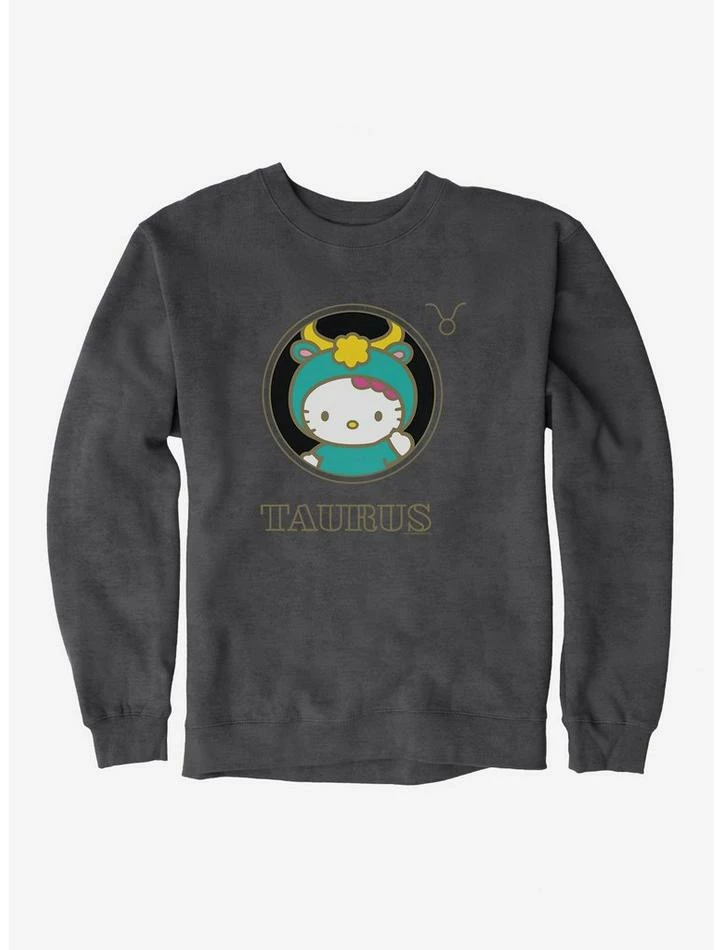 Brand new 👍 Hello Kitty Star Sign Taurus Stencil Sweatshirt 🔔 3 Brand new 👍 Hello Kitty Star Sign Taurus Stencil Sweatshirt 🔔 - Image 3