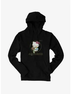 Best reviews of 🛒 Hello Kitty Star Sign Aquarius Stencil Hoodie 😍
