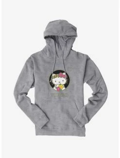 Discount 🌟 Hello Kitty Star Sign Capricorn Stencil Hoodie ✨ -Hello Kitty Sales Shop 18190629 hi