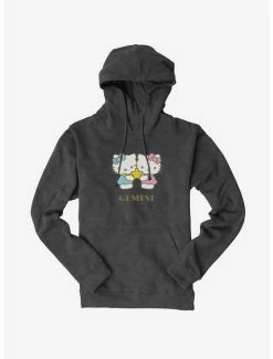 Cheapest ❤️ Hello Kitty Star Sign Gemini Hoodie 🧨 -Hello Kitty Sales Shop 18190657 hi