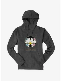 Best deal 😍 Hello Kitty Star Sign Gemini Stencil Hoodie 👏 -Hello Kitty Sales Shop 18190692 hi