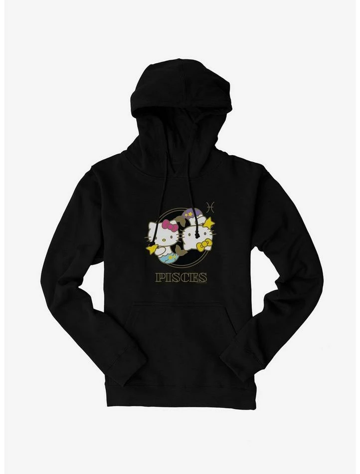 Coupon ⌛ Hello Kitty Star Sign Pisces Stencil Hoodie ✨ 2 Coupon ⌛ Hello Kitty Star Sign Pisces Stencil Hoodie ✨ - Image 2