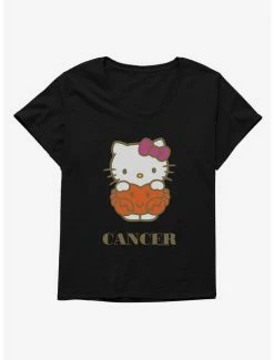 New 😉 Hello Kitty Star Sign Cancer 👧 Girls T-Shirt Plus Size 🛒 -Hello Kitty Sales Shop 18191756 hi