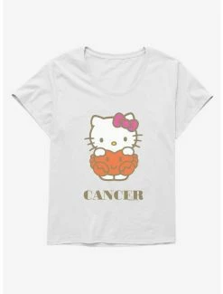 New 😉 Hello Kitty Star Sign Cancer 👧 Girls T-Shirt Plus Size 🛒 -Hello Kitty Sales Shop 18191819 hi
