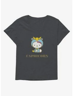 Discount 😉 Hello Kitty Star Sign Capricorn 👧 Girls T-Shirt Plus Size 💯 -Hello Kitty Sales Shop 18191837 hi