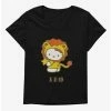 Best reviews of 💯 Hello Kitty Star Sign Leo 👧 Girls T-Shirt Plus Size 🎁