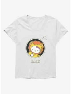 Best Sale ✔️ Hello Kitty Star Sign Leo Stencil 👧 Girls T-Shirt Plus Size 🔔 -Hello Kitty Sales Shop 18192026 hi