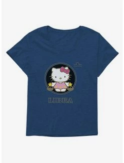 Deals 🥰 Hello Kitty Star Sign Libra Stencil 👧 Girls T-Shirt Plus Size 😉 -Hello Kitty Sales Shop 18192089 hi