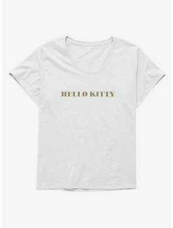 Deals ⌛ Hello Kitty Star Sign Logo 👧 Girls T-Shirt Plus Size 💯 -Hello Kitty Sales Shop 18192143 hi