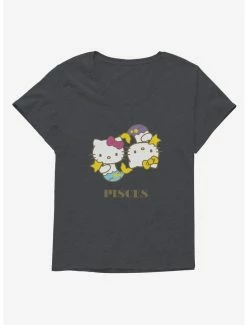 Deals 🥰 Hello Kitty Star Sign Pisces 👧 Girls T-Shirt Plus Size ✨ -Hello Kitty Sales Shop 18192197 hi