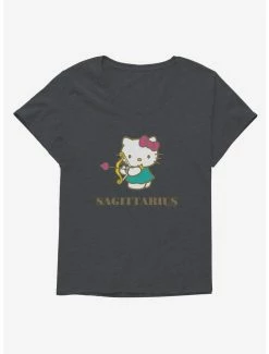 Flash Sale 🤩 Hello Kitty Star Sign Sagittarius 👧 Girls T-Shirt Plus Size 🧨 -Hello Kitty Sales Shop 18192269 hi