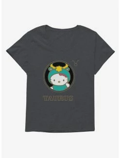 Brand new ๐ Hello Kitty Star Sign Taurus Stencil ๐ง Girls T-Shirt Plus Size ๐