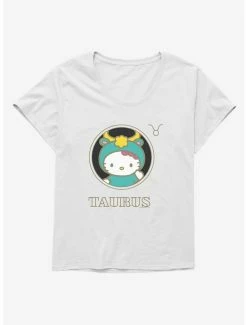 Brand new 🎁 Hello Kitty Star Sign Taurus Stencil 👧 Girls T-Shirt Plus Size 😍 -Hello Kitty Sales Shop 18192458 hi