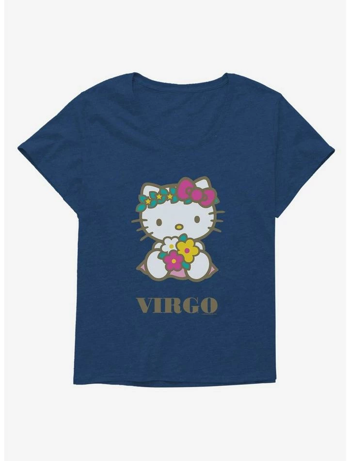 Flash Sale 👏 Hello Kitty Star Sign Virgo 👧 Girls T-Shirt Plus Size ⌛ 4 Flash Sale 👏 Hello Kitty Star Sign Virgo 👧 Girls T-Shirt Plus Size ⌛ - Image 4