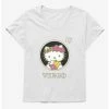 Top 10 ⌛ Hello Kitty Star Sign Capricorn Stencil 👧 Girls T-Shirt Plus Size 🔔