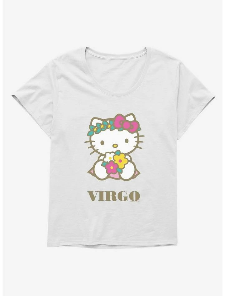 Flash Sale 👏 Hello Kitty Star Sign Virgo 👧 Girls T-Shirt Plus Size ⌛ 3 Flash Sale 👏 Hello Kitty Star Sign Virgo 👧 Girls T-Shirt Plus Size ⌛ - Image 3