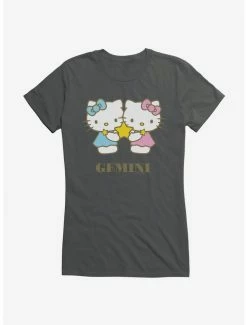Discount 😉 Hello Kitty Star Sign Gemini 👧 Girls T-Shirt 🥰 -Hello Kitty Sales Shop 18193198 hi